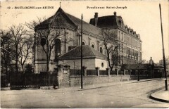 Boulogne-Billancourt Pensionnat Saint-Jospeh -
																					92100 Boulogne-Billancourt
																			