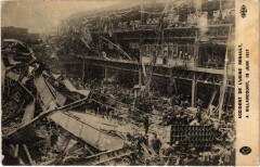 Boulogne-Billancourt Accident de l'Usine Renault - 1917 à Boulogne-Billancourt