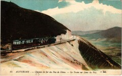 Auvergne Chemin de fer, Le Train s flanc France