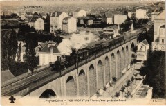 Royat le Viaduc,Vue Generale Ouest France à Royat