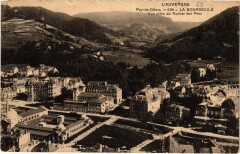 La Bourboule Vue prise du Rocher des Fees France à La Bourboule