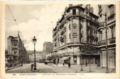 Saint-Etienne Avenue du President Faure France
