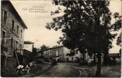 Doranges Rue principale France à Doranges