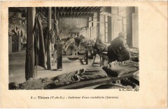 Thiers Interieur d'une coutellerie France à Thiers