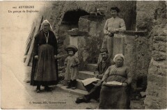 Auvergne Un groupe de Brayaudes France -
													63 Puy de Dôme
												