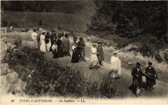 Auvergne Un Bapteme France