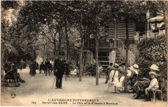 Royat Le Parc et le Kiosque de la Musique France à Royat