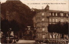 La Bourboule La Roche des Fees et Hotel des Thermes France à La Bourboule
