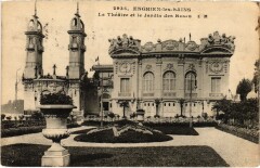 Enghien Le Theatre et le Jardin de Roses