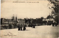 Enghien Le Casino vu sur la Jetee