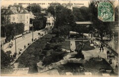 Enghien panorama pris de la Terrasse