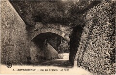 Montmorency Rue des Granges Le Pont à Montmorency