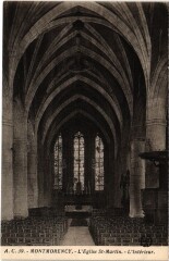 Montmorency Eglise Saint-Martin Interieur à Montmorency