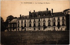 Pontoise Le College Saint-Martin à Pontoise