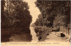 L'Isle Adam Le Bras du Moulin à L'Isle-Adam