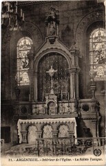 Argenteuil Interieur de l'Eglise Sainte-Tunique à Argenteuil