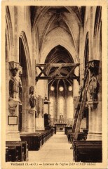 Vetheuil Interieur de l'Eglise