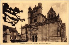 Vetheuil Eglise et Monument aux Morts