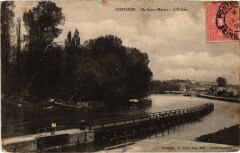 Pontoise Ile Saint-Martin Ecluse à Pontoise