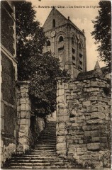 Auvers Les Escaliers de l'Eglise -
													95 Val d'Oise
												