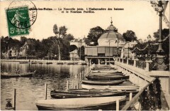 Enghien Embarcadere des bateaux et le Nouveau Pavillon