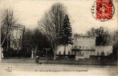 Bois de Boulogne - Château de Longchamp à Paris 16e
