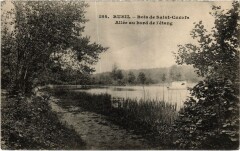 Rueil-Malmaison Bois de Saint-Cucufa - Allee au Bord de l'Etang à Rueil-Malmaison