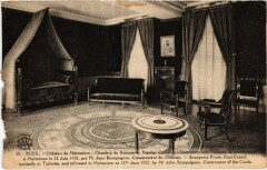 Rueil-Malmaison Chateau de la Malmaison - Chambre de Bonaparte -
																					92500 Rueil-Malmaison
																			