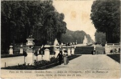Saint-Cloud Parc - Grandes Eaux - Allee de l'Orangerie à Saint-Cloud