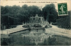 Saint-Cloud Parc - La Grande Cascade - Vue de Face à Saint-Cloud