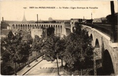Issy-les-Moulineaux Le Viaduc - Ligne Electrique de Versailles à Issy-les-Moulineaux