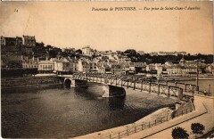 Panorama de Pontoise vue prise de Saint-Ouen l'Aumone à Pontoise