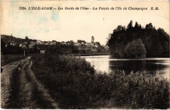 L'Isle Adam La Pointe de l'Ile de Champagne à L'Isle-Adam
