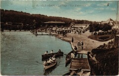 L'Isle Adam La Plage vue d'ensemble à L'Isle-Adam