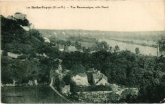 Roche Guyon vue panoramique