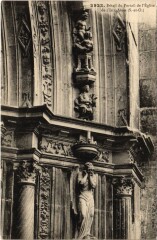 L'Isle Adam Detail du Portail de l'Eglise à L'Isle-Adam