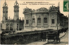 Enghien Le Casino Le Theatre et Avenue Ceiture