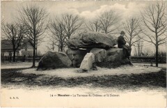 Meudon La Terrasse du Chateau et le Dolmen à Meudon