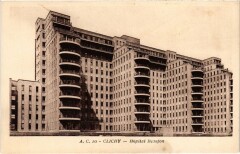 Carte postale ancienne Hôpital Beaujon
                                                                     à Clichy
                                