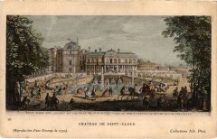 Saint-Cloud Chateau - 1730 à Saint-Cloud
