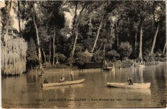 Enghien Les Bords du lac Canotage