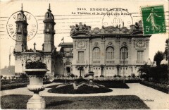 Enghien Le Theatre et le Jardin des Roses