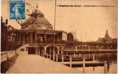 Enghien Embarcadere et le Pavillon du Lac
