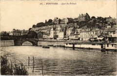 Pontoise Quai du Pothius à Pontoise