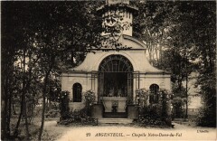 Argenteuil Chapelle Notre Dame du Val -
																					95100 Argenteuil
																			