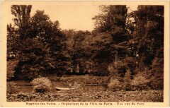 Enghien Orphelinat de la Ville de Paris vue du Parc