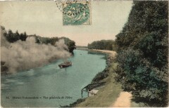 Meriel Valmondois vue generale de l'Oise à Valmondois