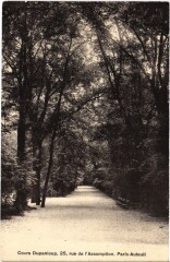 Cours Dupanloup - Rue de l'Assomption à Paris 16e