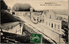 Beaumont Escalier du Chateau et panorama