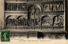 L'Isle Adam Eglise Saint-Martin Retable à L'Isle-Adam